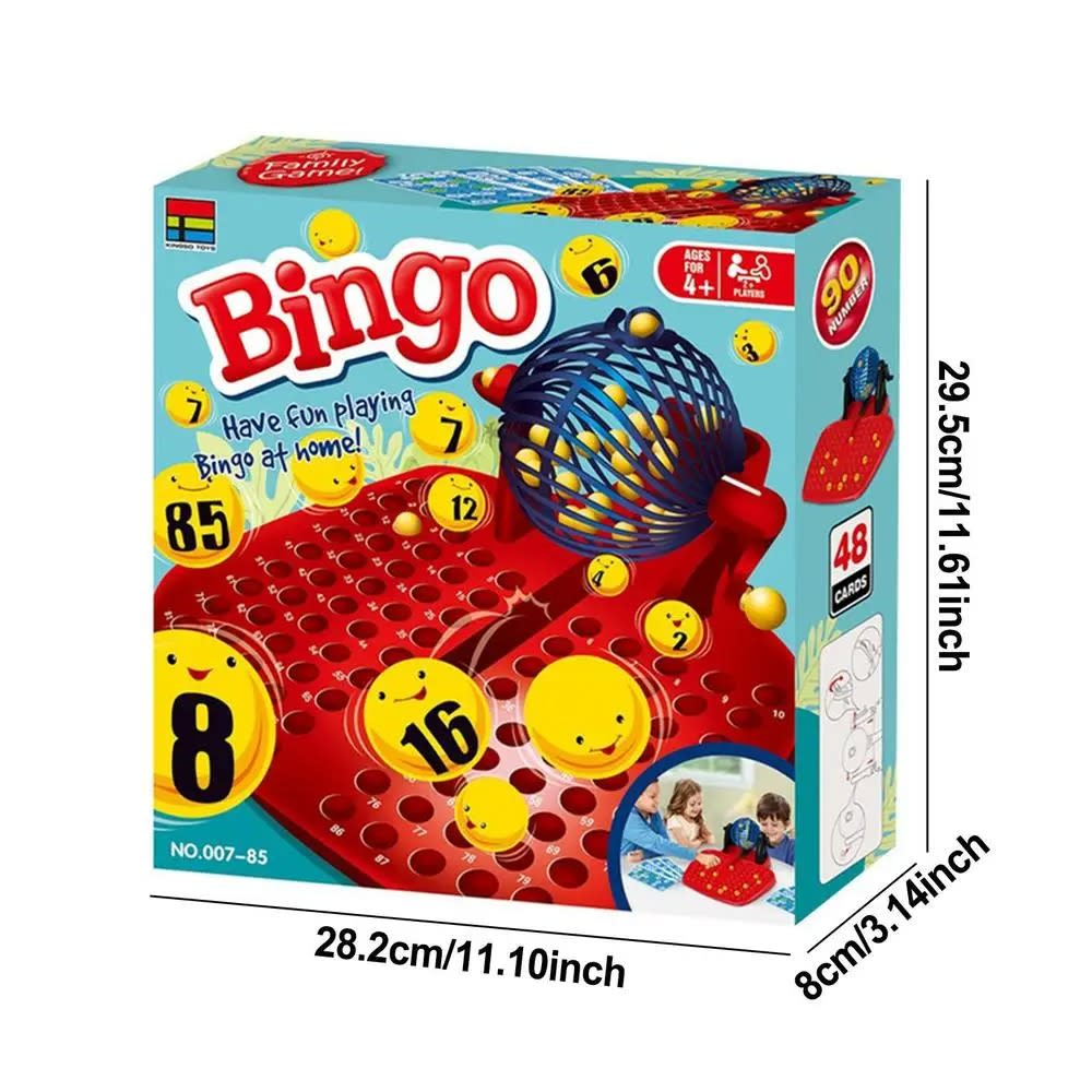 Desktop Bingo Cage Lottery Machine Set: Interactive Family Fun Party Game for Home, Club, or Bar